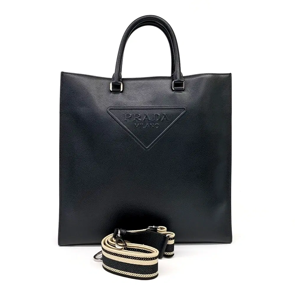 Prada Saffiano Tote & Shoulder Bag