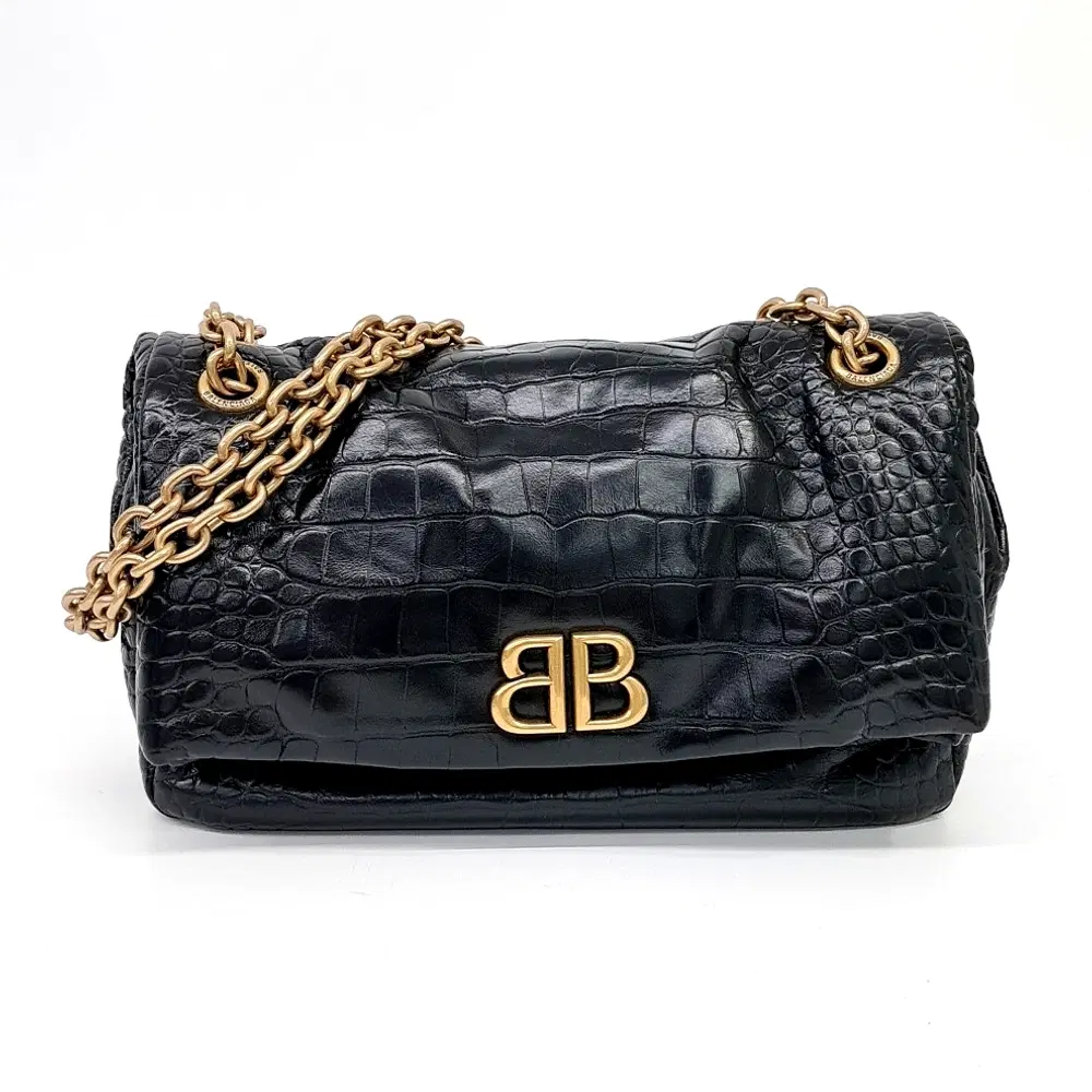 Balenciaga Monaco Small Chain Shoulder Bag (765966)