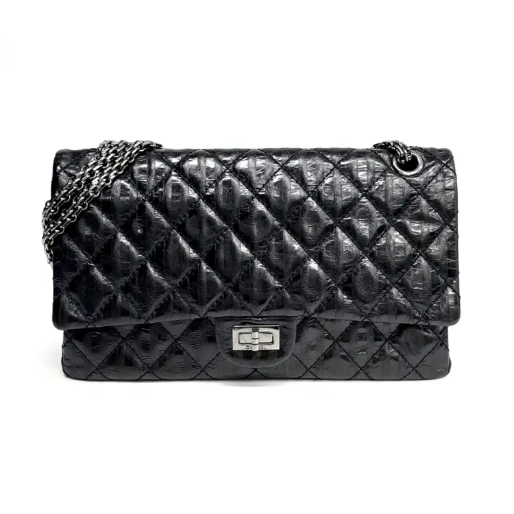 Chanel Stripe 2.55Bag 28-Hover-Image