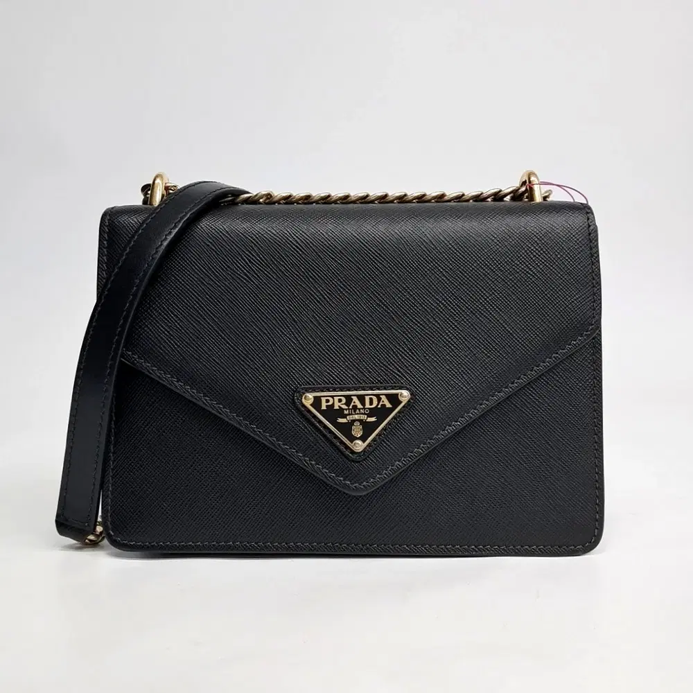 Prada Saffiano Chain Shoulder Bag (1Bd200)