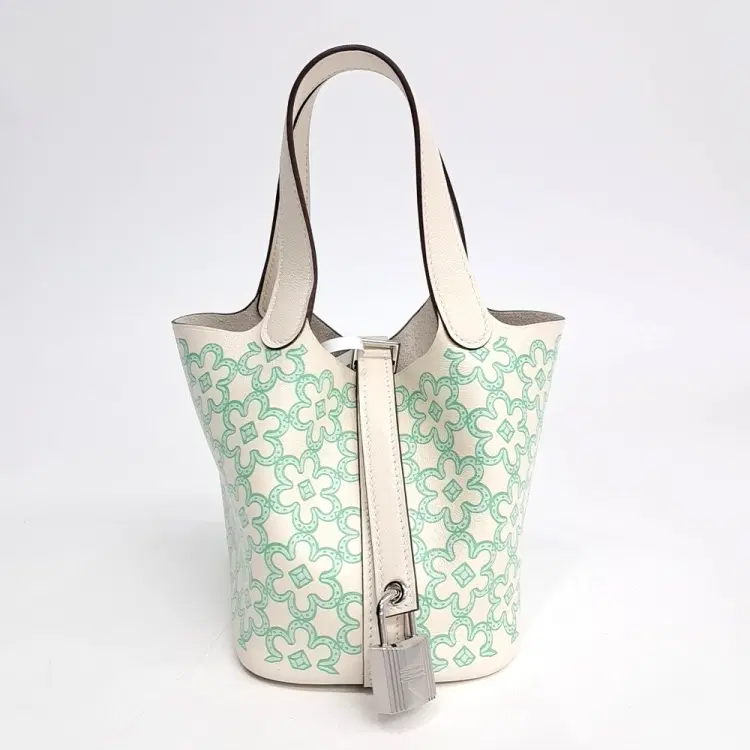 Hermès Micro Lucky Daisy Lock Picotin (U)-Hover-Image
