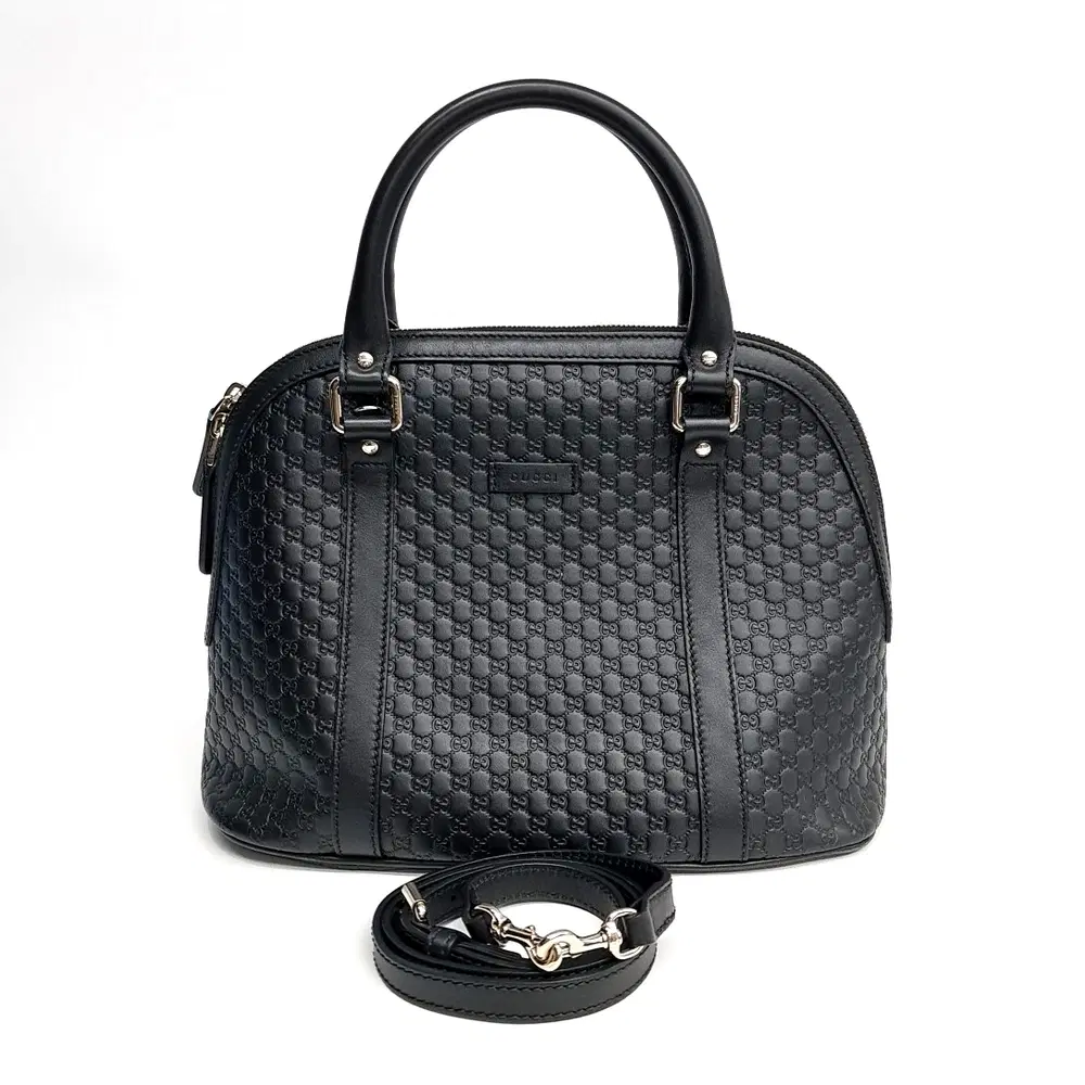 Gucci Micro Gg Supreme (Diagonal) Tote & Shoulder Bag (449663)