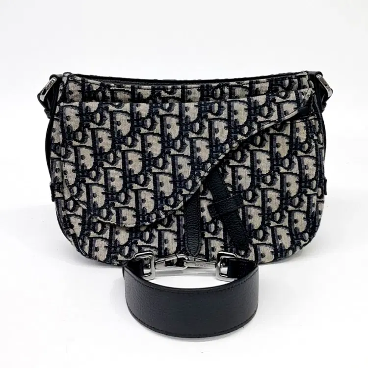 Dior Homme Oblique Saddle Soft Bag-Hover-Image