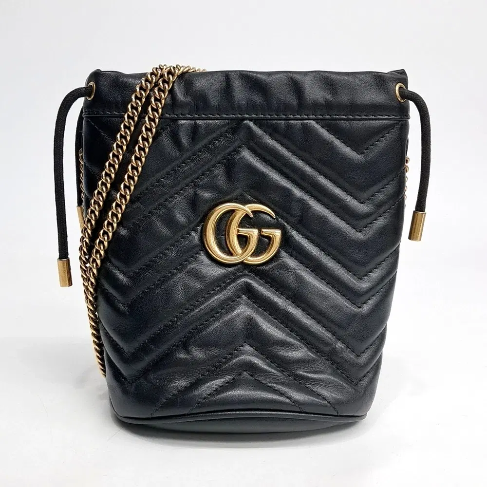 Gucci Gg Marmont Mini Bucket Bag (575163)