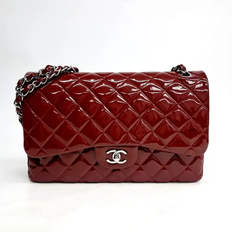 Chanel Patent Classic Jumbo-Hover-Image