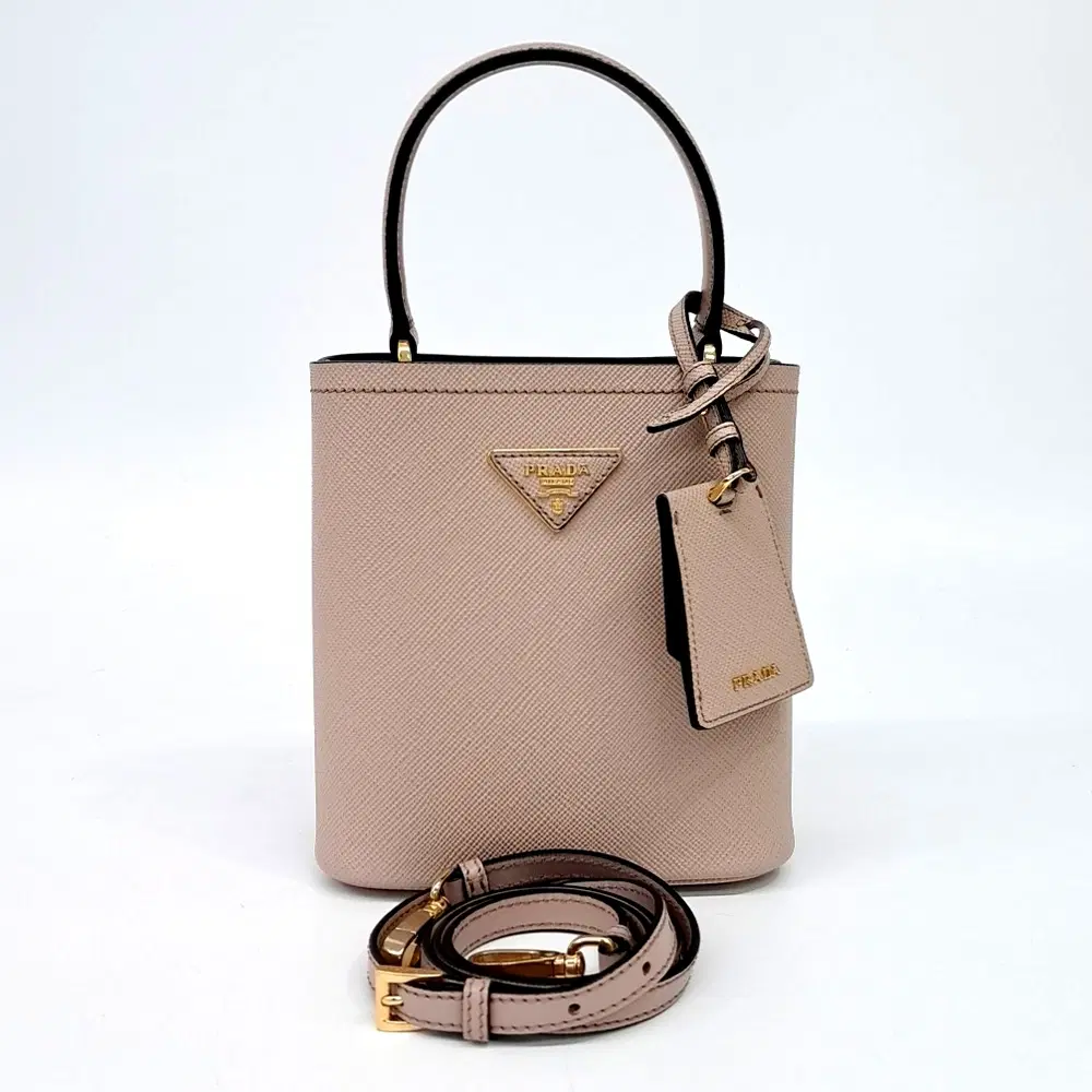 Prada Saffiano Panier Tote/Shoulder Bag