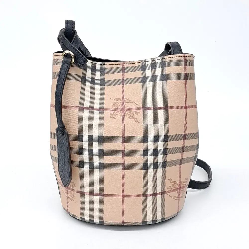 Burberry Haymarket Bucket Bag