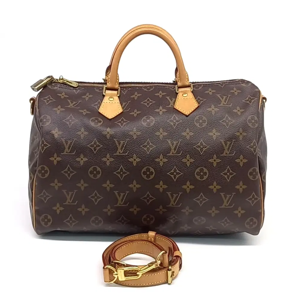 Louis Vuitton Monogram Speedy 35 Bandouliere