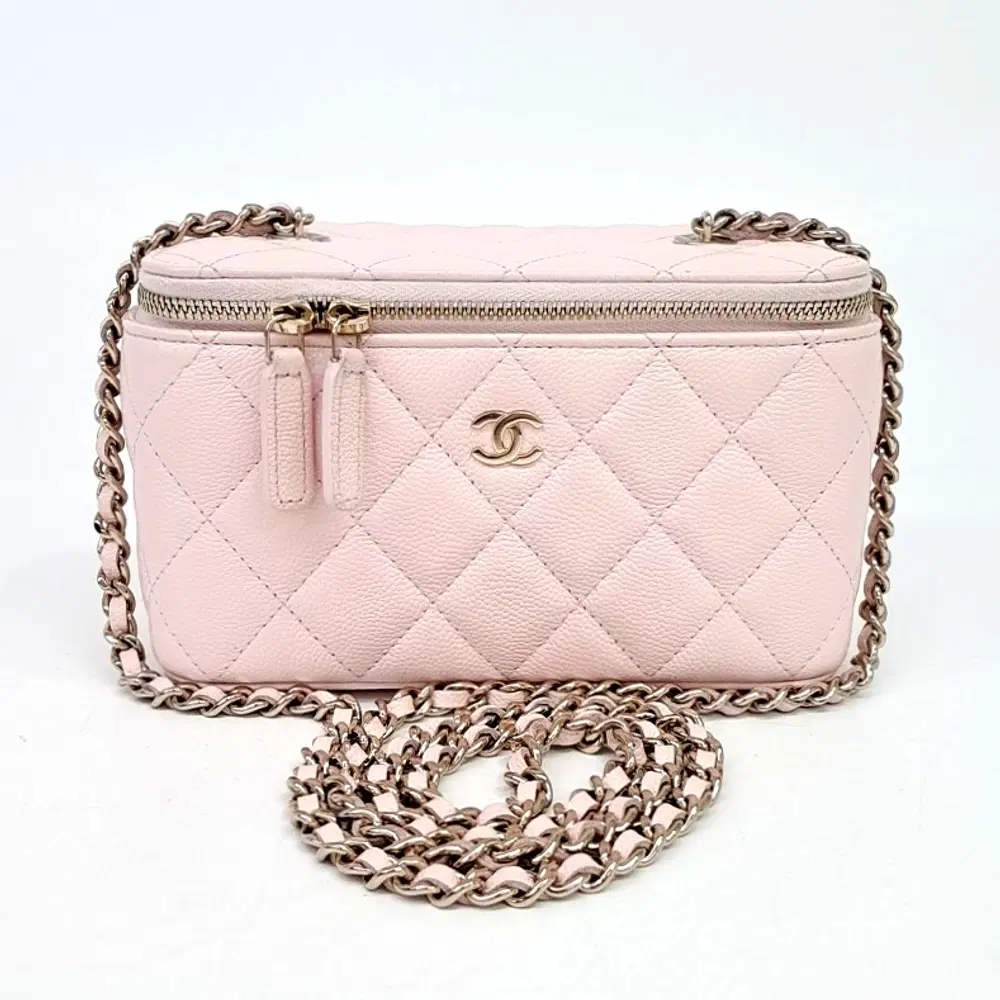 Chanel Caviar Vanity Crossbody Bag