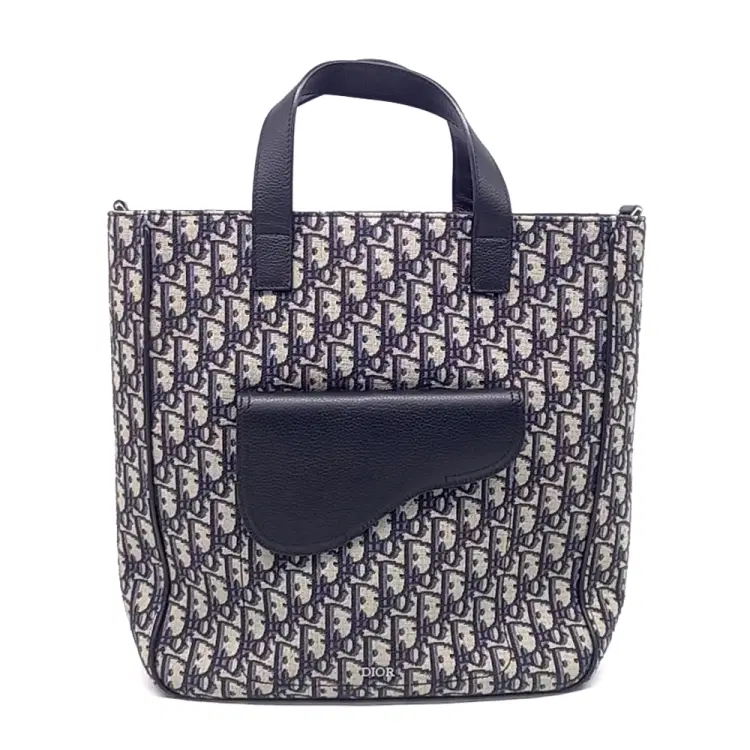Dior Homme Oblique Saddle Tote/Shoulder Bag (1Adsh175Yks)-Hover-Image