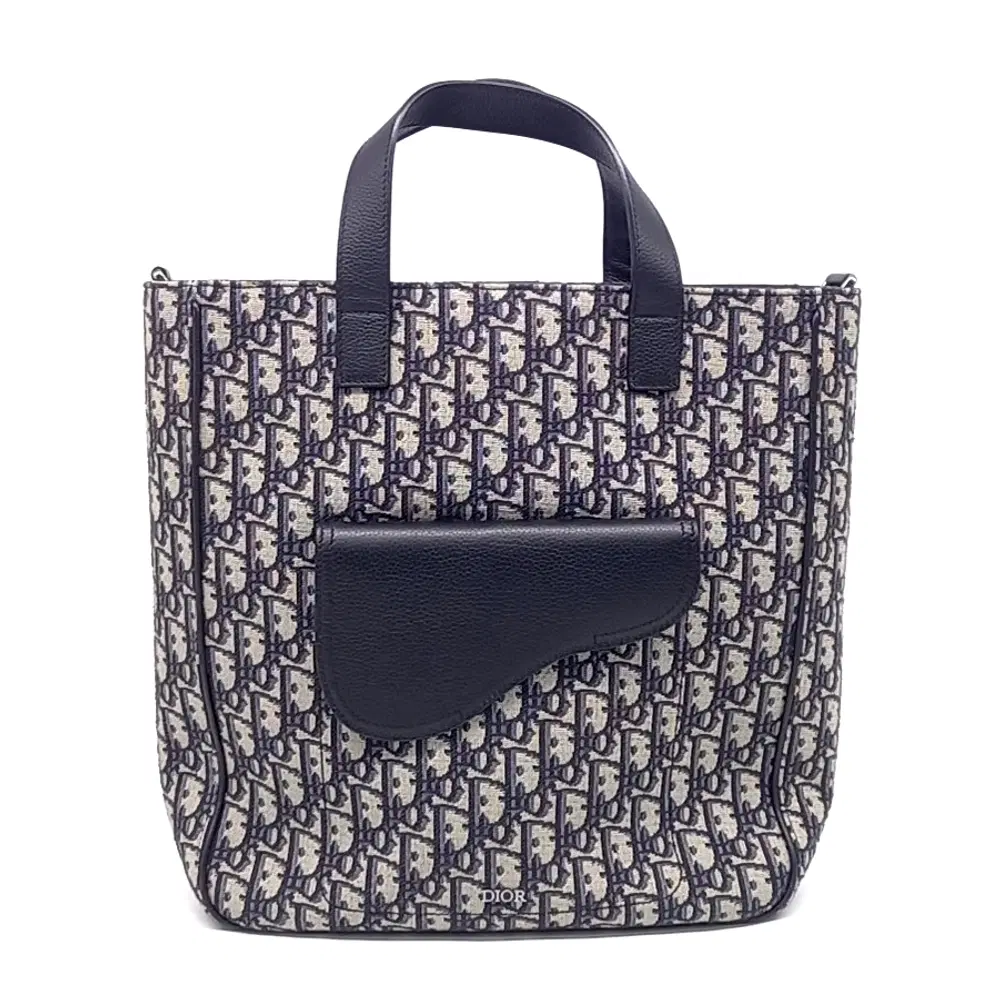 Dior Homme Oblique Saddle Tote/Shoulder Bag (1Adsh175Yks)