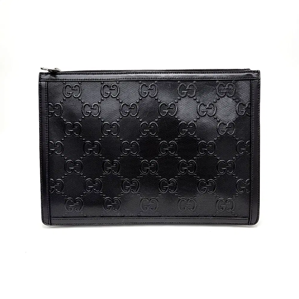Gucci Gg Embossed Clutch (646449)