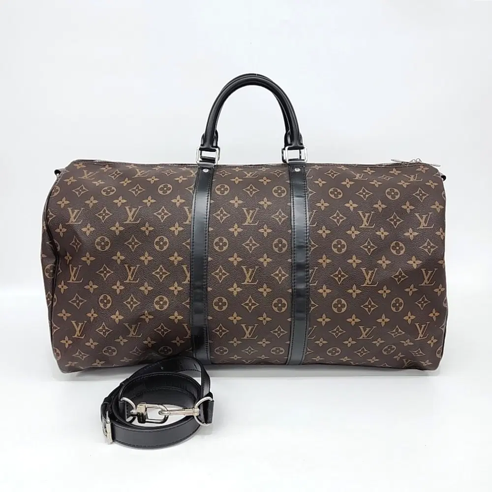 Louis Vuitton Macassar Keepall Bandouliere 55