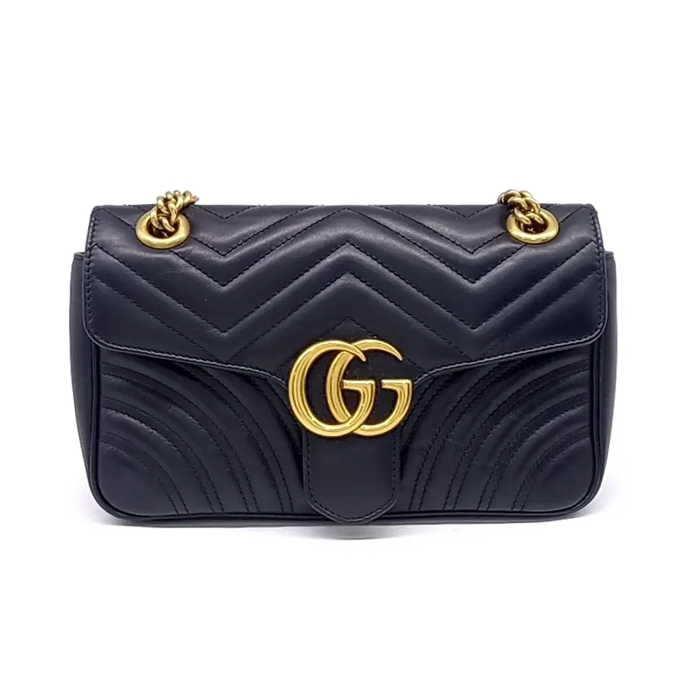 Gucci Marmont Matelasse Shoulder Bag (443497)