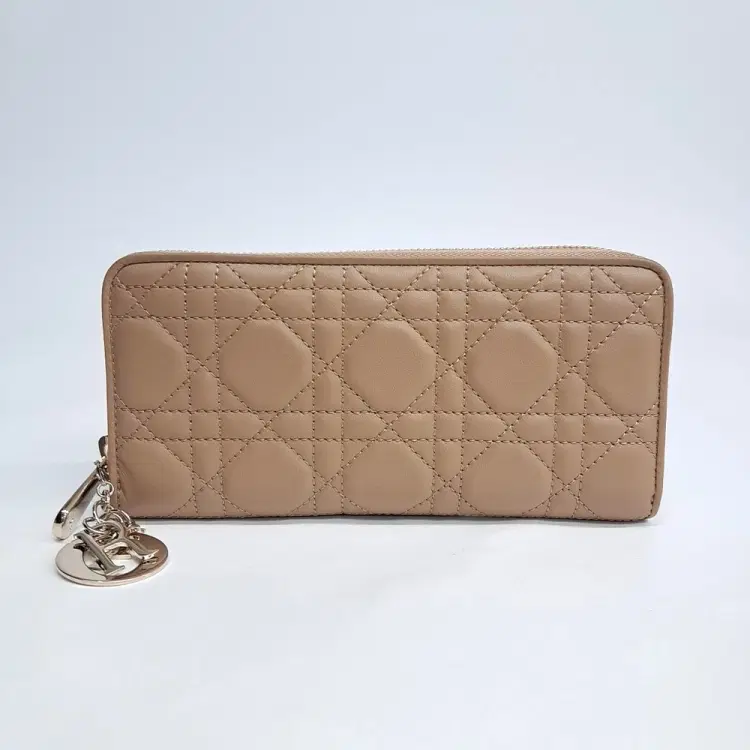 Christian Dior Cannage Long Wallet-Hover-Image