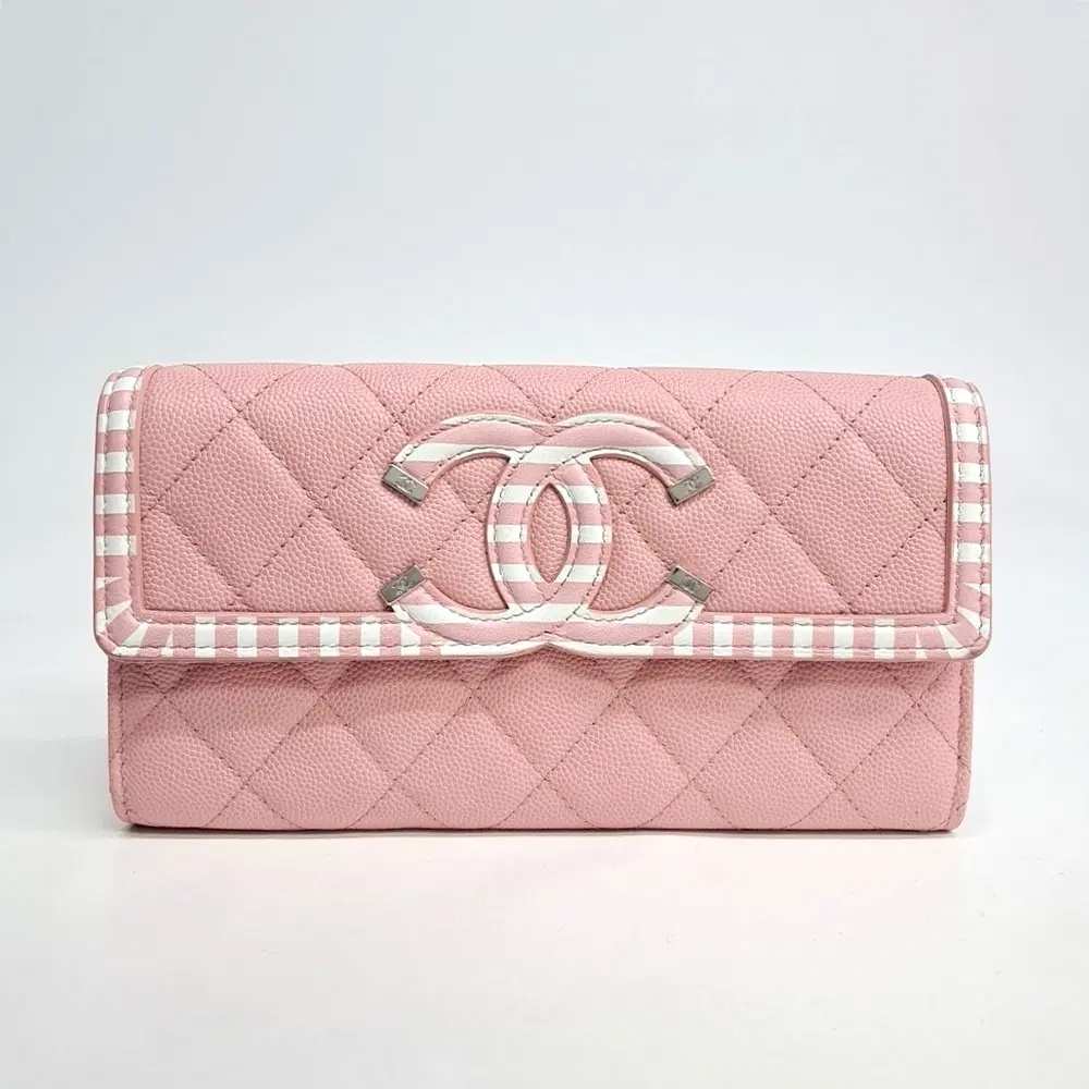 Chanel Caviar Cosmetic Long Wallet
