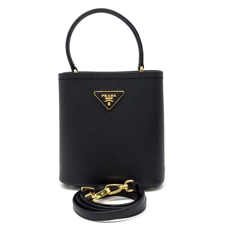 Prada Saffiano Panier Tote/Shoulder Bag-Hover-Image
