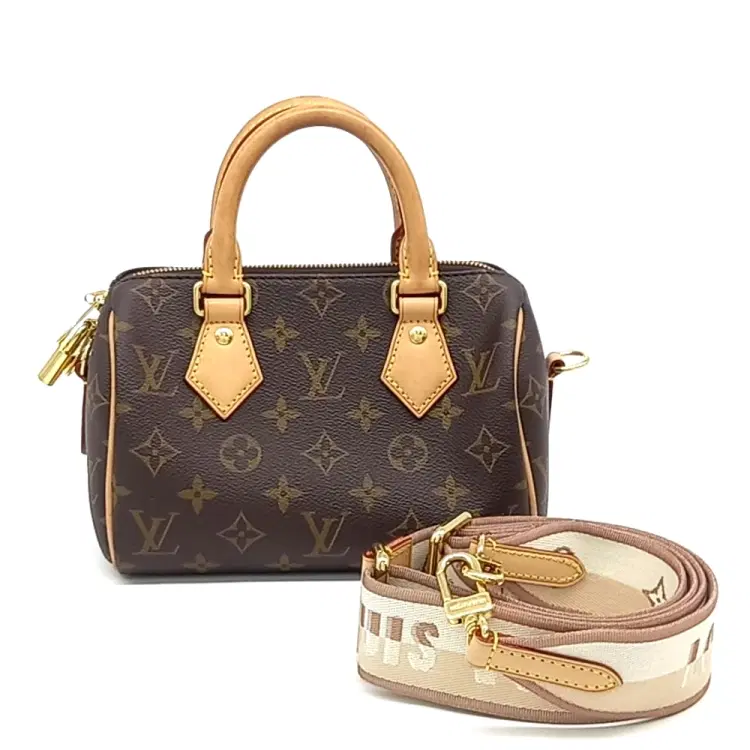 Louis Vuitton Monogram Speedy Bandouliere 20-Hover-Image