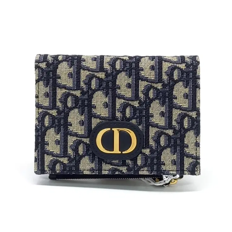 Christian Dior Oblique 30 Montaigne Dahlia Bi-Fold Wallet S2197Utzq-Hover-Image