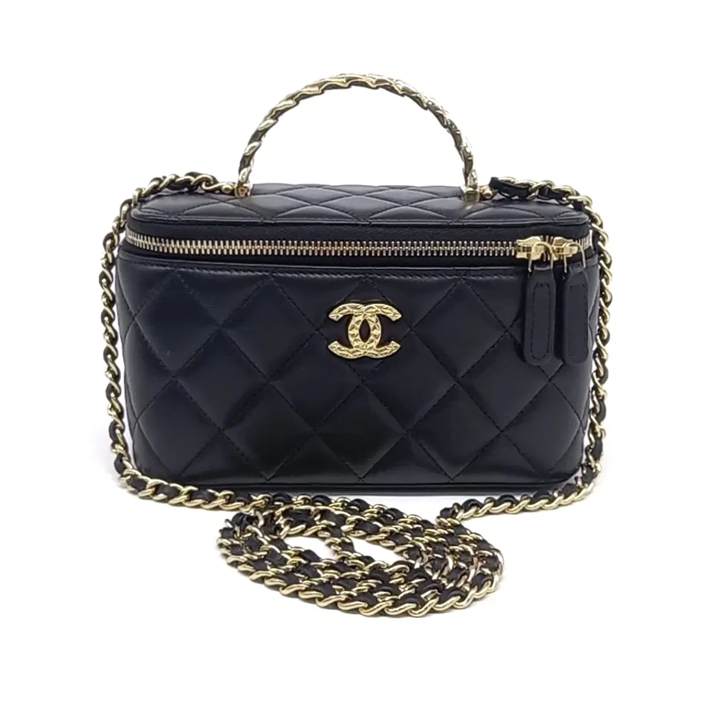 Chanel Top-Handle Vanity Crossbody Bag Ap4052