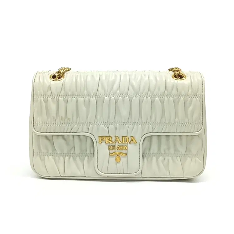 Prada Napa Gaufre Shoulder Bag (1Bd235)-Hover-Image
