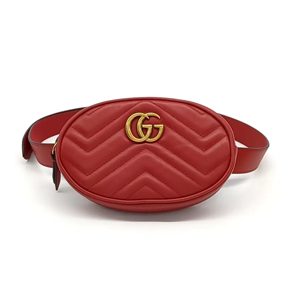 Gucci Gg Marmont Matelasse Belt Bag (476434)