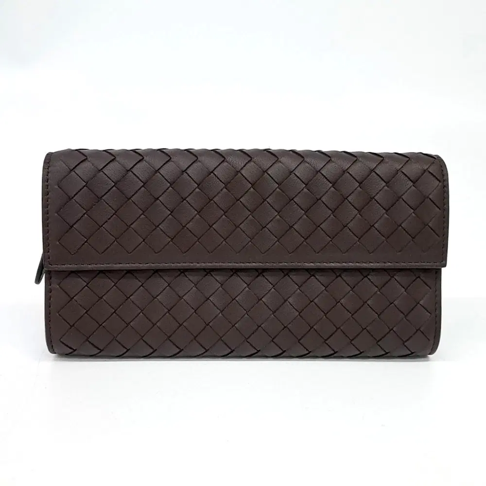 Bottega Veneta Woven Long Wallet