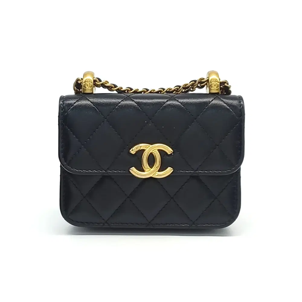 Chanel Golden Ball Chain Card Holder