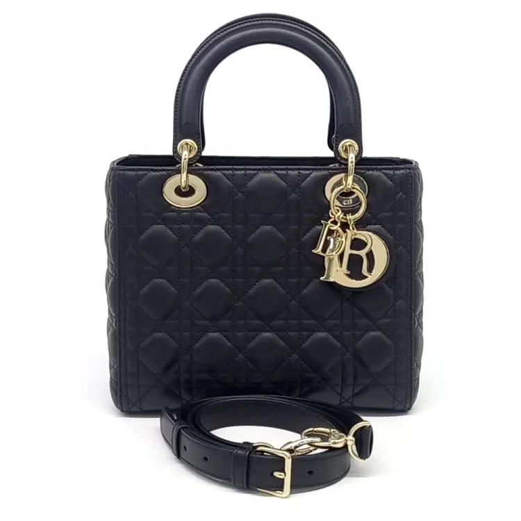 Christian Dior Cannage Lady Bag Medium M0565Onge-Hover-Image
