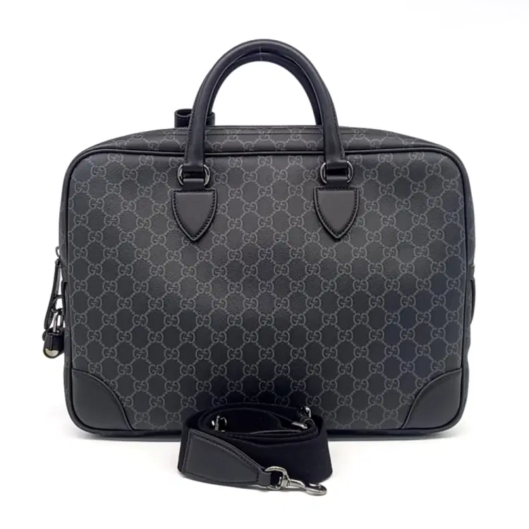 Gucci Gg Emblem Medium Briefcase (821149)-Hover-Image