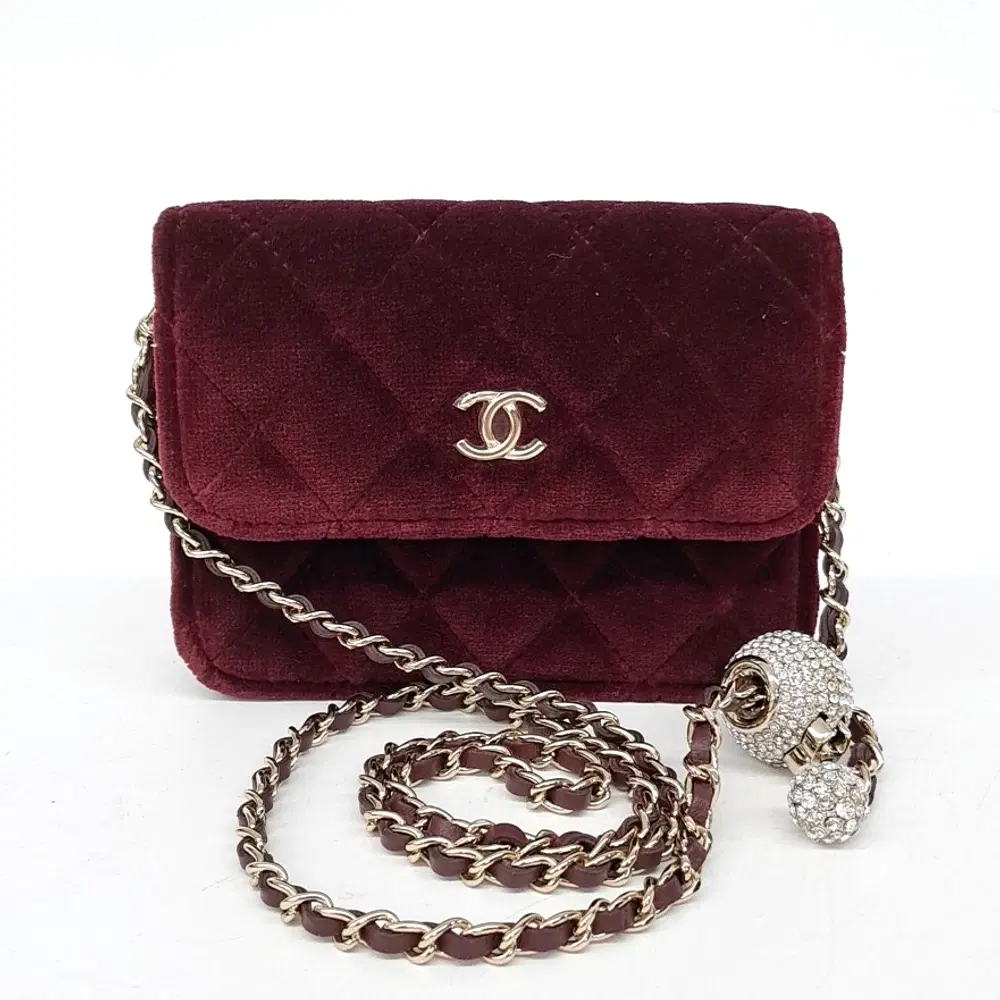 Chanel Velvet Mini Shoulder Bag