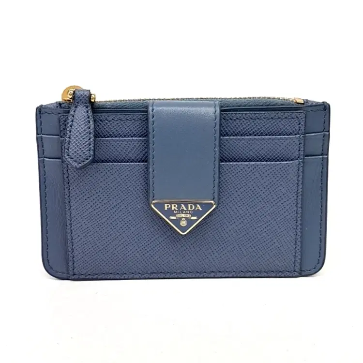 Prada Saffiano Card Wallet-Hover-Image