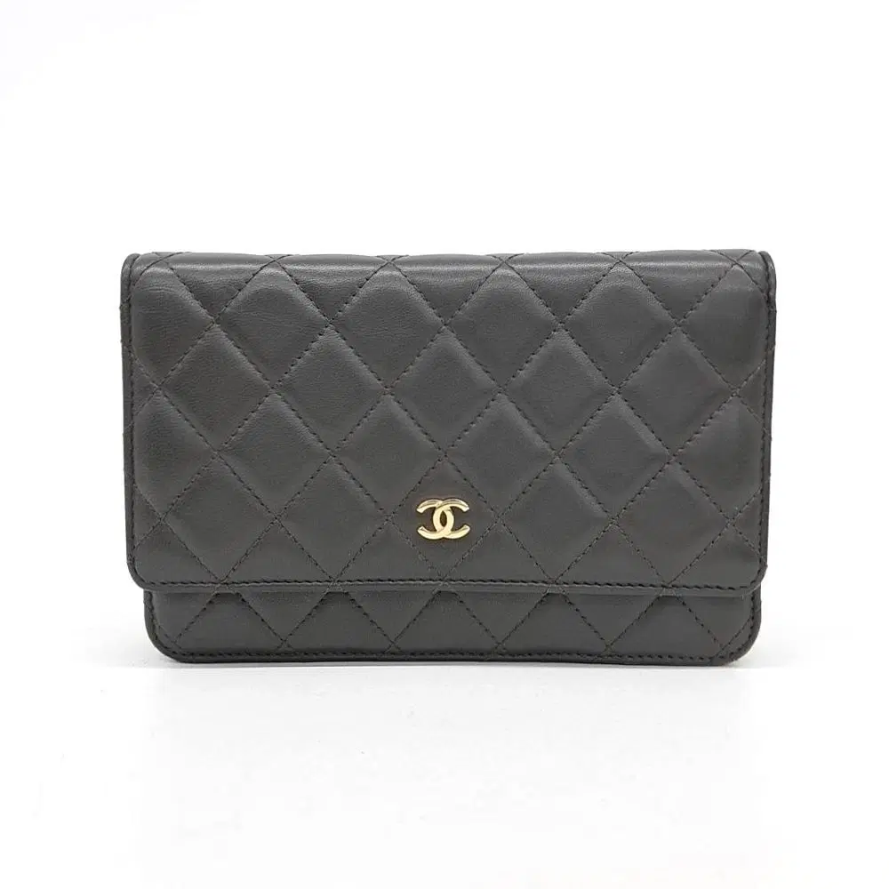 Chanel Lambskin WOC Mini Crossbody Bag