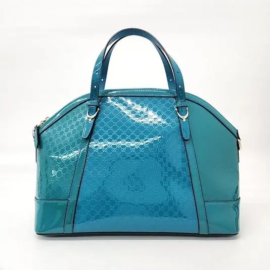 Gucci Patent Shima Line Tote & Shoulder Bag (309614)-Hover-Image