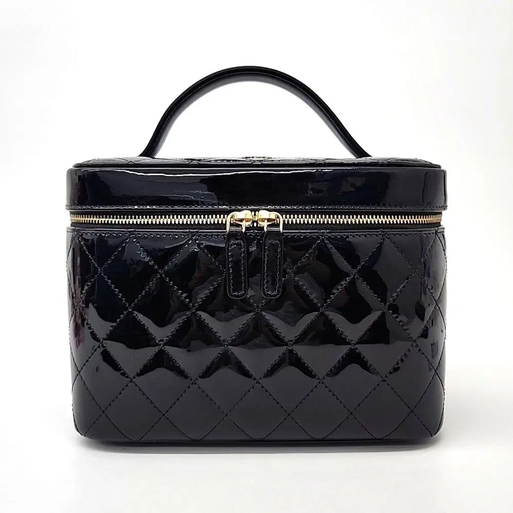Chanel Patent Cosmetic Bag