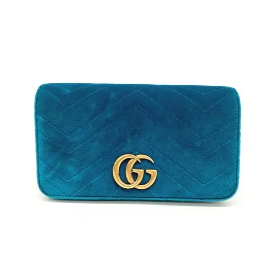 Gucci Marmont Velvet Mini Crossbody Bag (488426)-Hover-Image