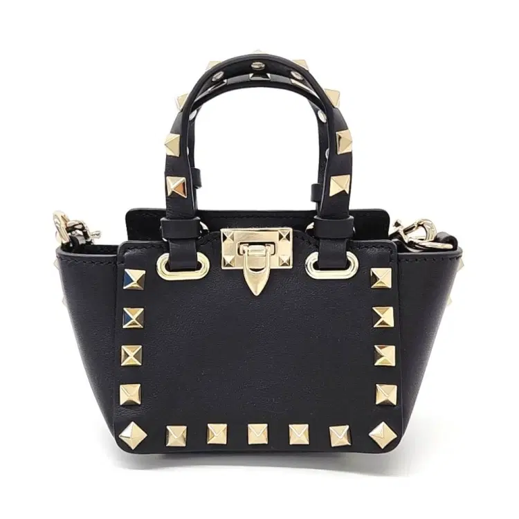 Valentino Rockstud Micro Tote & Crossbody Bag-Hover-Image