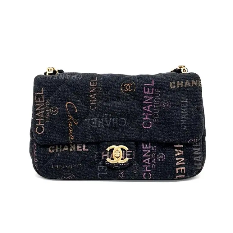 Chanel denim flap bag-Hover-Image