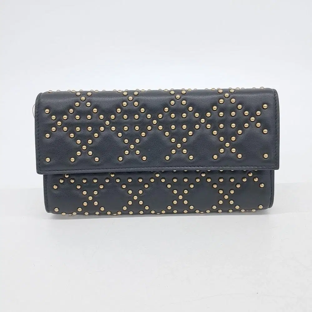 Dior Cannage Studded Clutch & Crossbody Bag