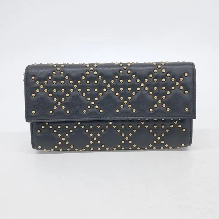 Dior Cannage Studded Clutch & Crossbody Bag-Hover-Image