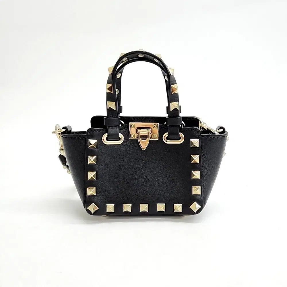 Valentino Rockstud Micro Tote and Crossbody Bag