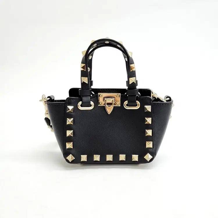 Valentino Rockstud Micro Tote and Crossbody Bag-Hover-Image