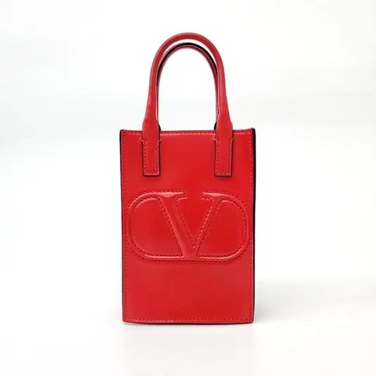 Valentino V Logo Work Tote & Shoulder Bag-Hover-Image
