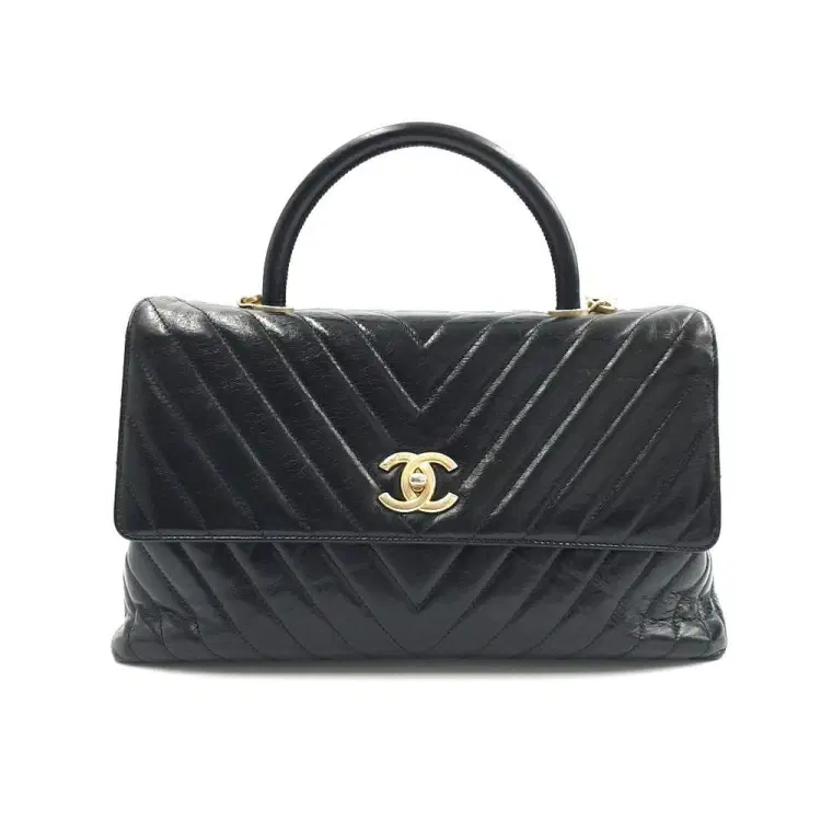 Chanel Chevron Coco Handle 31-Hover-Image