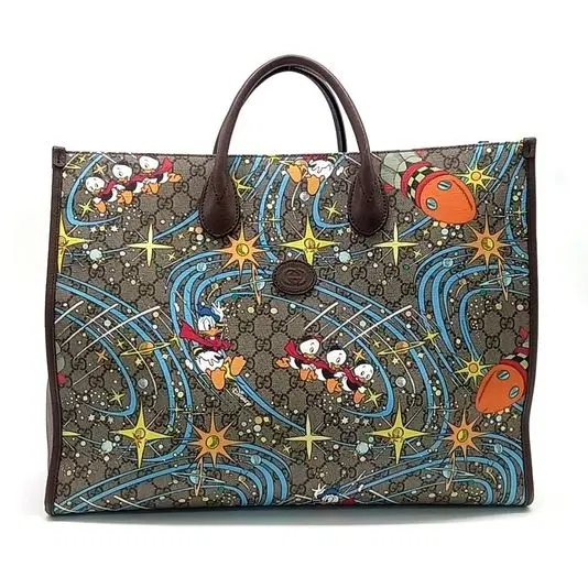 Gucci x Disney Donald Duck Tote & Shoulder Bag (650037)-Hover-Image