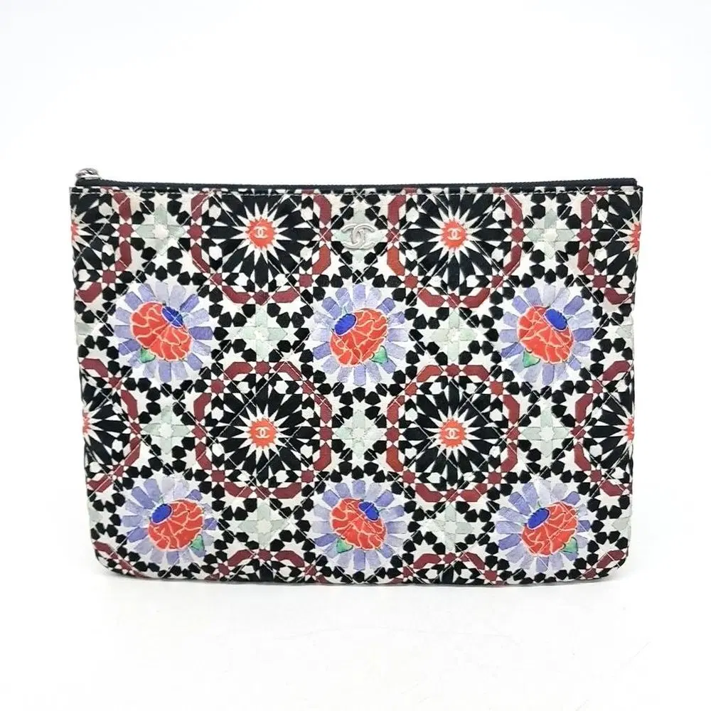 Chanel Fabric Clutch