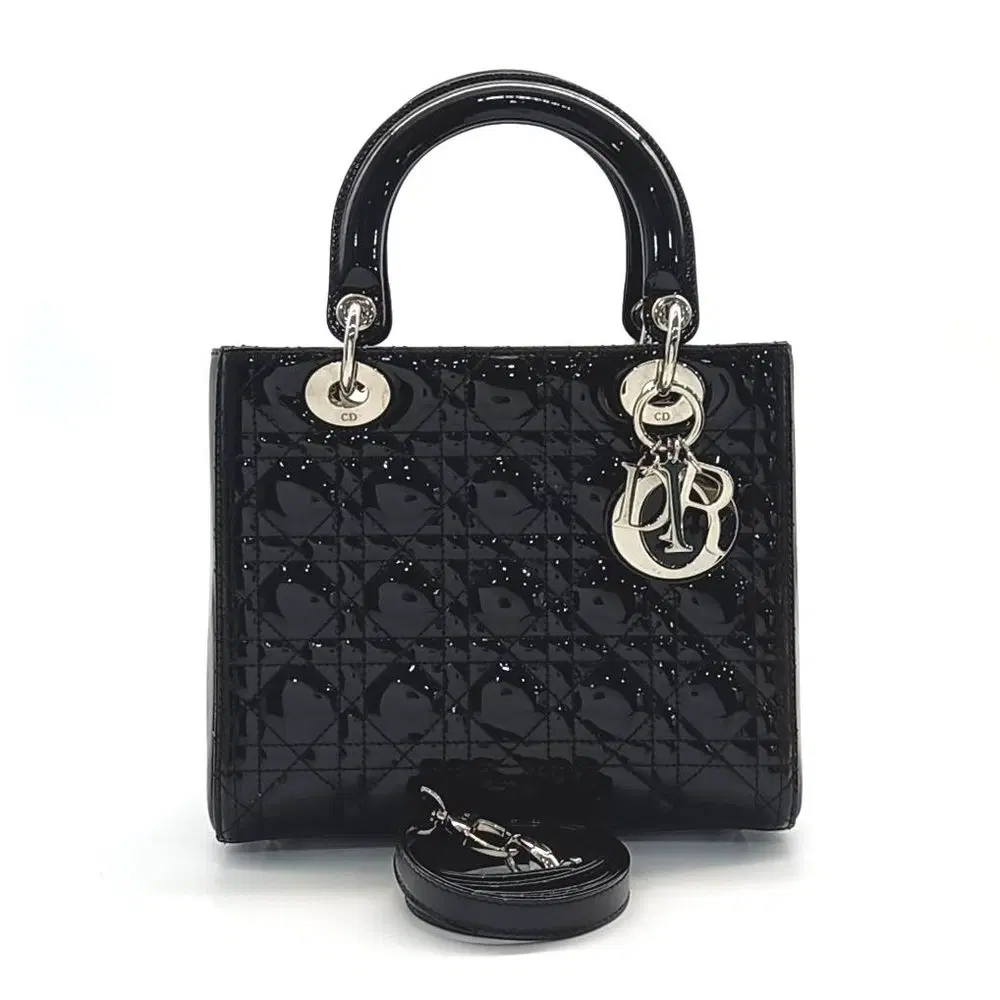 Dior Patent Lady Bag Medium