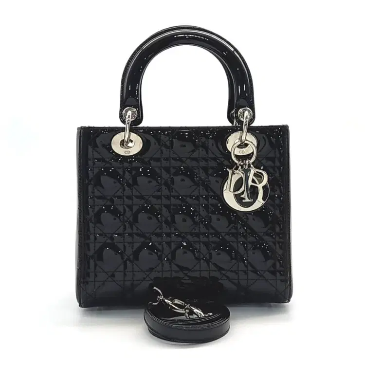 Dior Patent Lady Bag Medium-Hover-Image