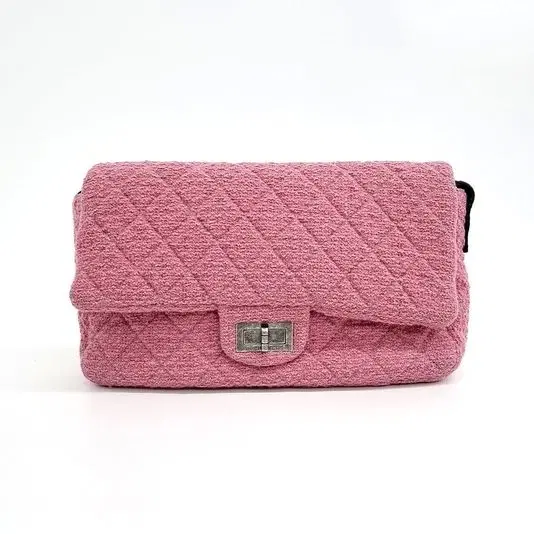 Chanel 2.55 Tweed Crossbody Bag