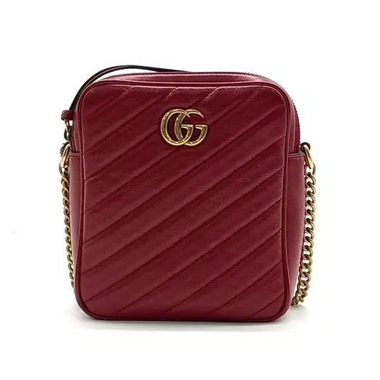 Gucci Marmont Chain Crossbody Bag (550155)-Hover-Image